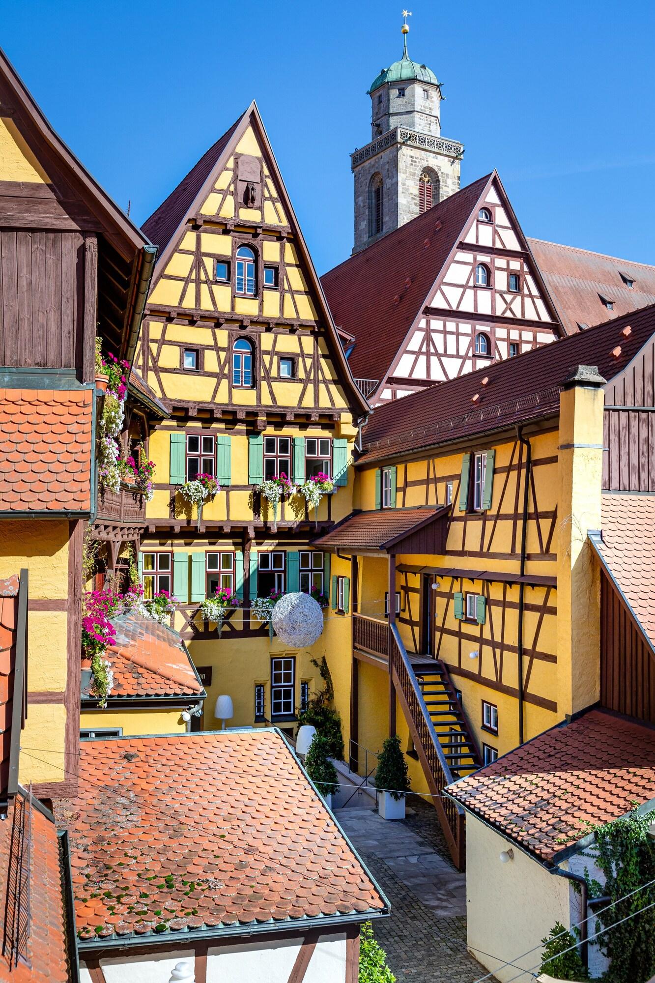 Hezelhof Hotel Dinkelsbühl Exteriér fotografie