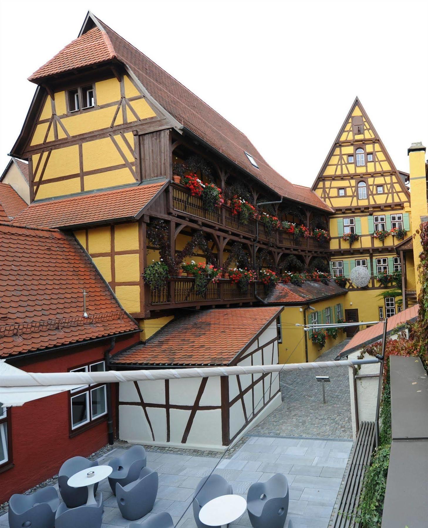 Hezelhof Hotel Dinkelsbühl Exteriér fotografie